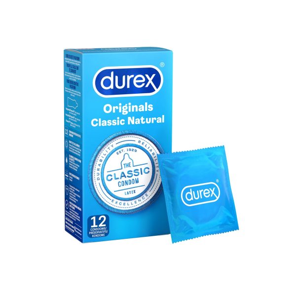 Prezervative clasice Durex Originals Classic Natural