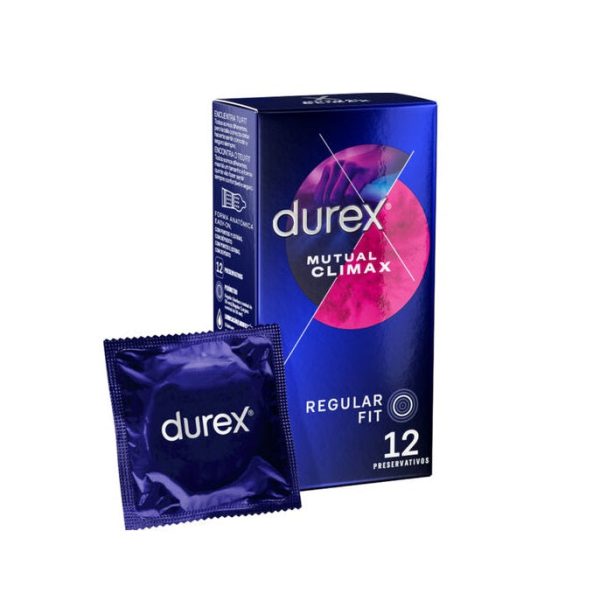 Prezervative cu striatii Durex Mutual Climax