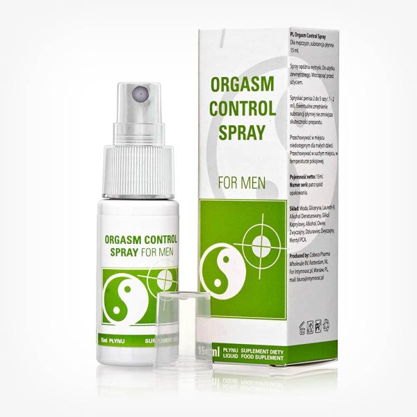 Spray natural Orgasm Control