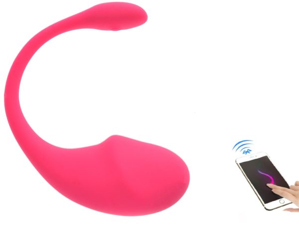 Ou Vibrator Smart Eva App Control Bluetooth USB Roz 22 cm Mokko Toys