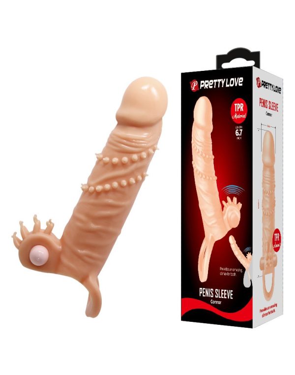 Prelungitor Penis cu Glont Vibrator Connor