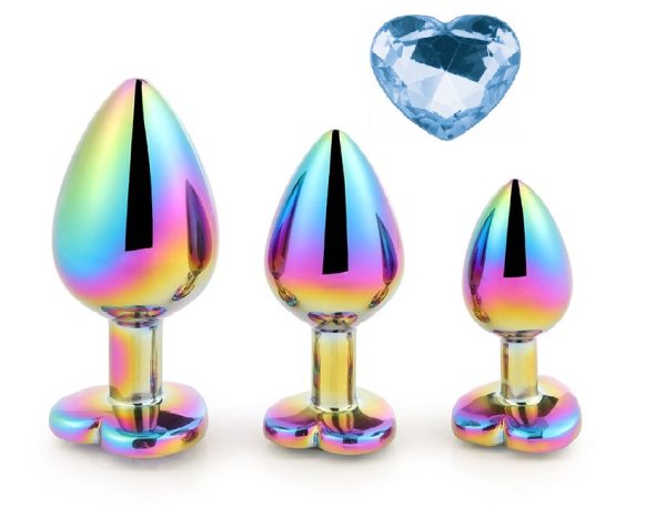 Set 3 Dopuri Rainbow Buttplug