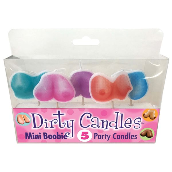 Set 5 Lumanari Dirty Candles Mini Boobie