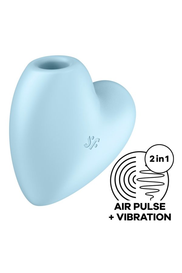 Stimulator Clitoris Cutie Heart Air Pulse Stimulator+Vibration