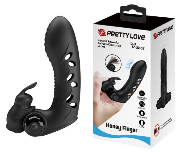 Vibrator Deget Vance Honey Finger 10 Moduri Vibratii