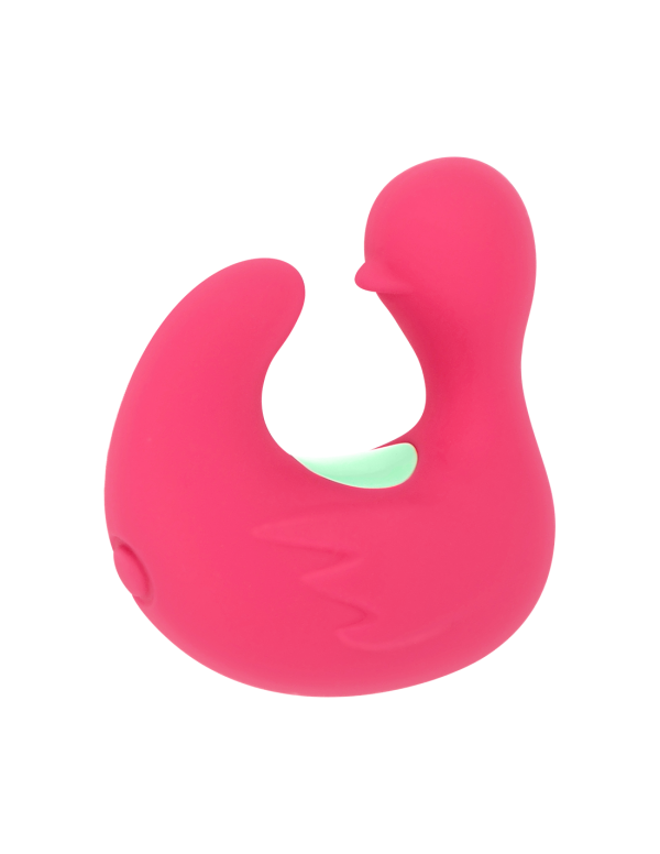 Vibrator Mini Ducky 11 Moduri Vibratii USB Silicon Roz