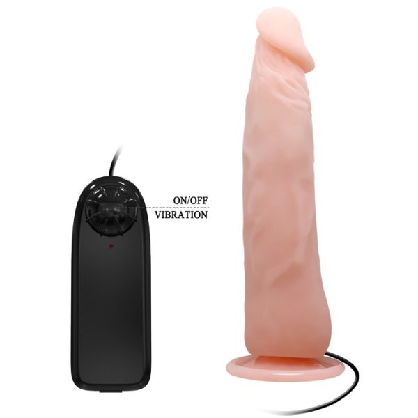 Vibrator Realist Multispeed cu Telecomanda si Ventuza