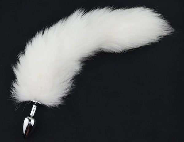 Dop Anal Small cu Coada Arctic Fox Tail