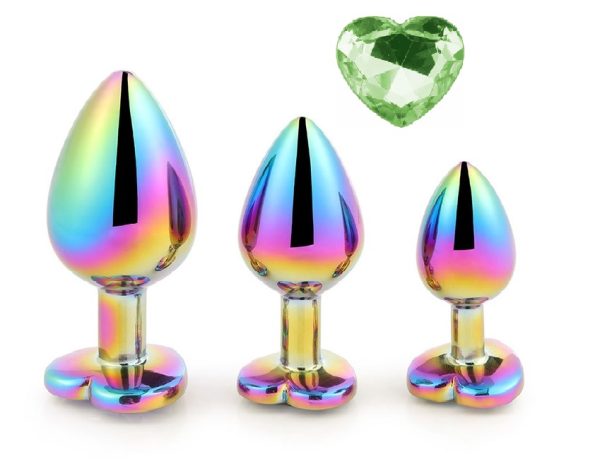 Set 3 Dopuri Rainbow Buttplug