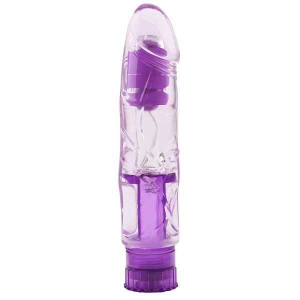 Vibrator Seduction Multispeed Jelly Mov 16 cm