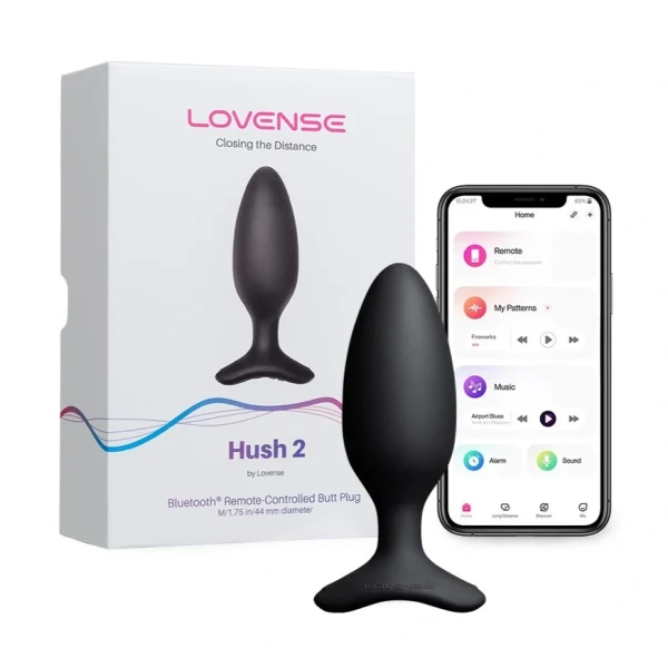 Dop Anal cu Vibratii Lovense Hush 2