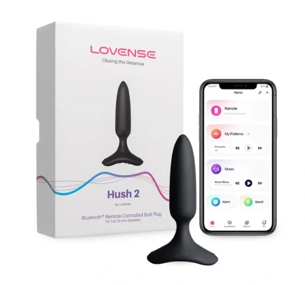 Dop Anal cu Vibratii Lovense Hush 2