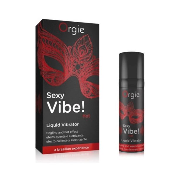 Gel ORGIE Sexy Vibe! Hot Liquid Vibrator - Intense