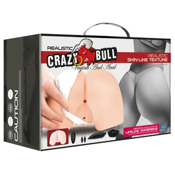 Masturbator cu vagin și anus realist CRAZY BULL