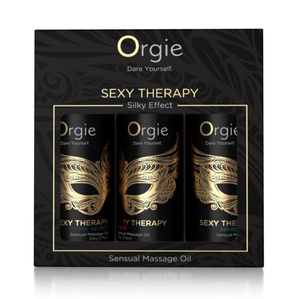 Set 3 Uleiuri de Masaj Orgie Sexy Therapy Silky Effect