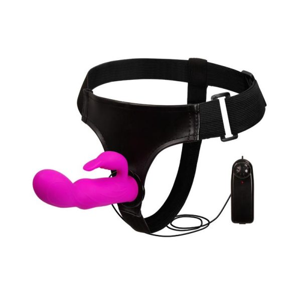 Strap-on cu Vibrator Rabbit