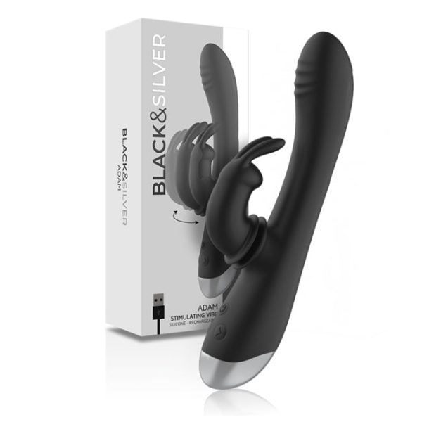 Vibrator BLACK&SILVER Adam