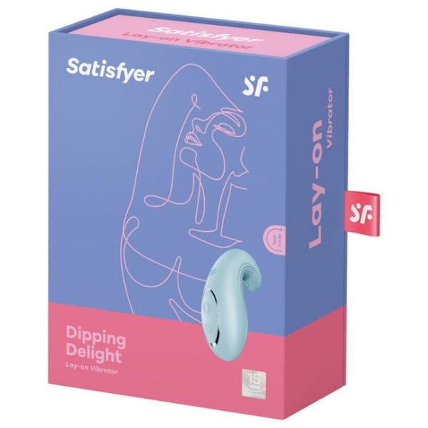 Vibrator SATISFYER - DIPPING DELIGHT tip Lay-On