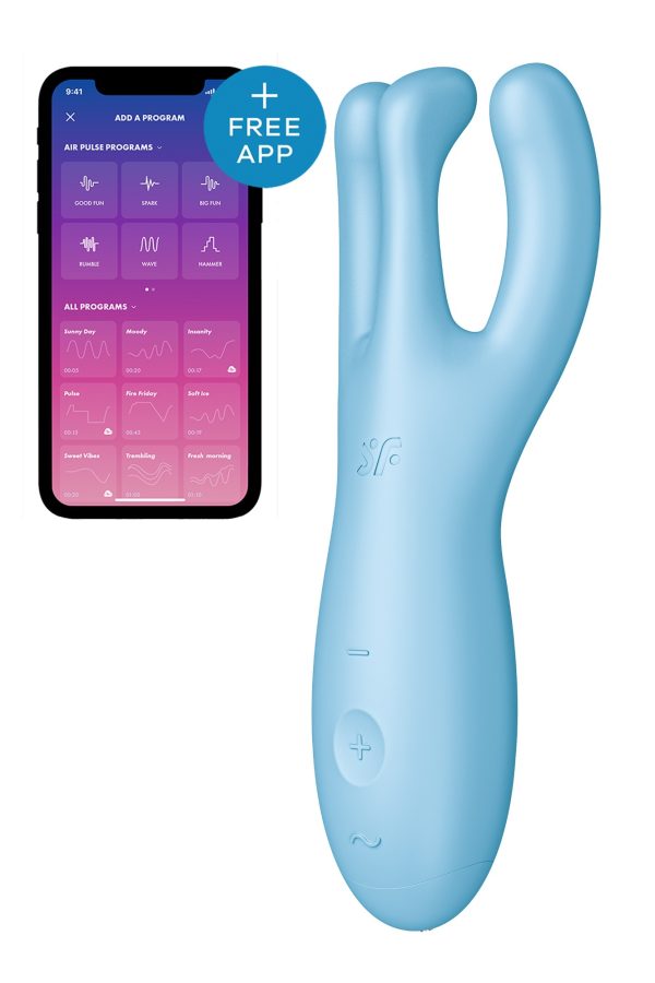 Vibrator Threesome 4 Bluetooth Control