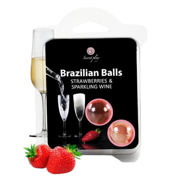 Bile Braziliene - Secret Play Strawberry Sparkling Wine