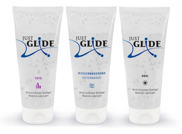 Set Just Glide pe Baza de Apa 3x200 ml